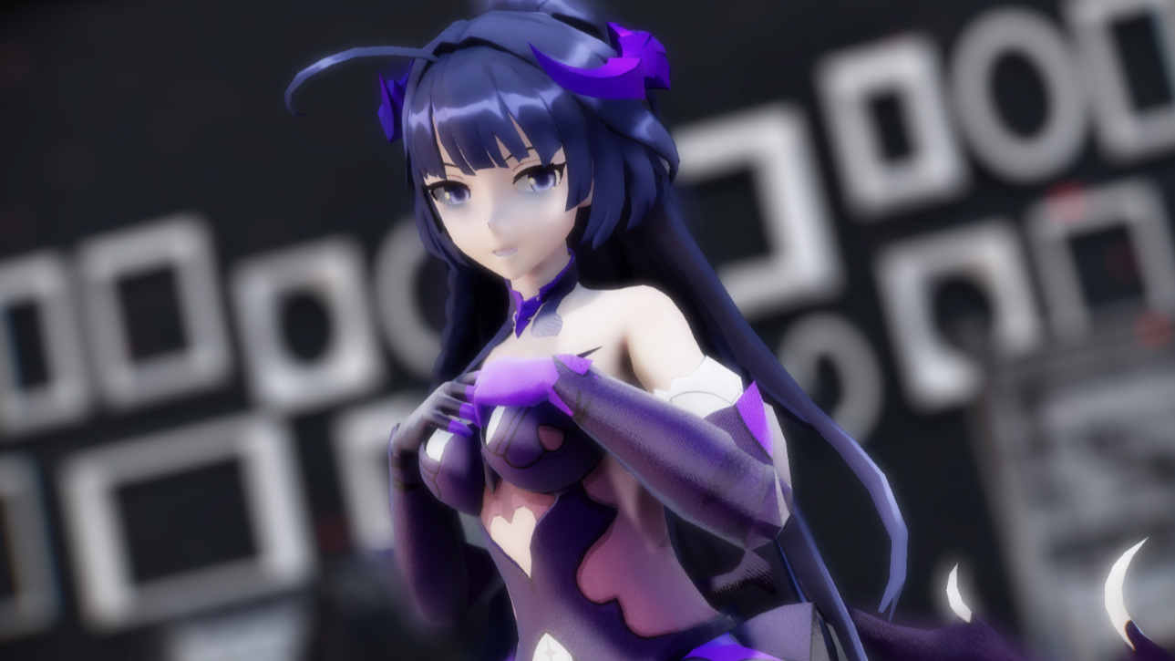 【MMD】烛光,蛇与苹果『芽衣-7rings』